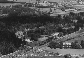 Warmbad Villach - Kärnten - alte historische Fotos Ansichten Bilder Aufnahmen Ansichtskarten 