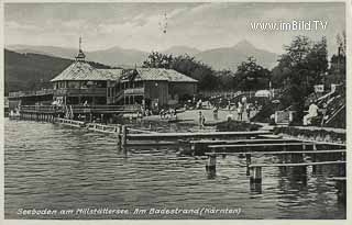 Strandbad Seeboden - alte historische Fotos Ansichten Bilder Aufnahmen Ansichtskarten 