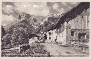 Mauthen, Edelwirt an der Plöckenstraße - Europa - alte historische Fotos Ansichten Bilder Aufnahmen Ansichtskarten 