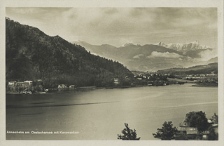 Blick von Annenheim Richtung Hotel Annenheim - Annenheim - alte historische Fotos Ansichten Bilder Aufnahmen Ansichtskarten 