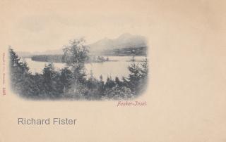 Faakersee Insel - Europa - alte historische Fotos Ansichten Bilder Aufnahmen Ansichtskarten 