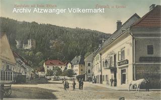 Friesach Hauptplatz - Friesach - alte historische Fotos Ansichten Bilder Aufnahmen Ansichtskarten 