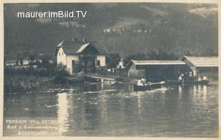 Villa Antonia in Bodensdorf - Steindorf am Ossiacher See - alte historische Fotos Ansichten Bilder Aufnahmen Ansichtskarten 