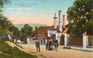 Unterbergen Brauerei Oblasser - Ferlach - alte historische Fotos Ansichten Bilder Aufnahmen Ansichtskarten 