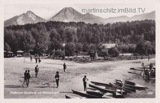 Faakersee, Sandbank - Europa - alte historische Fotos Ansichten Bilder Aufnahmen Ansichtskarten 