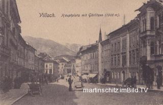 Villach Hauptplatz - Europa - alte historische Fotos Ansichten Bilder Aufnahmen Ansichtskarten 