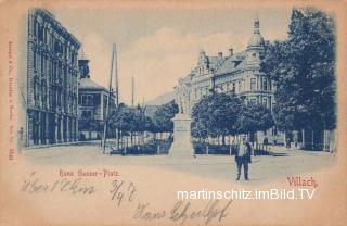 Villach, Hans Gasser Platz - Villach - alte historische Fotos Ansichten Bilder Aufnahmen Ansichtskarten 