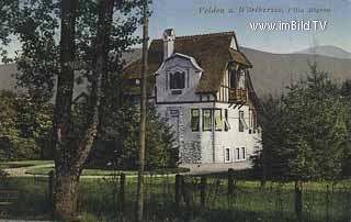 Villa Mignon in Velden - Kärnten - alte historische Fotos Ansichten Bilder Aufnahmen Ansichtskarten 