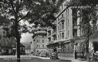 Parkhotel - Villach(Stadt) - alte historische Fotos Ansichten Bilder Aufnahmen Ansichtskarten 