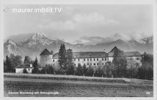 Schloss Wernberg - alte historische Fotos Ansichten Bilder Aufnahmen Ansichtskarten 