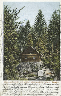 Nagelschmiede mit altem Römerstein - alte historische Fotos Ansichten Bilder Aufnahmen Ansichtskarten 