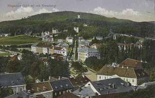 Blick Richtung Krezubergl - Villacher Vorstadt  (8. Bez) - alte historische Fotos Ansichten Bilder Aufnahmen Ansichtskarten 