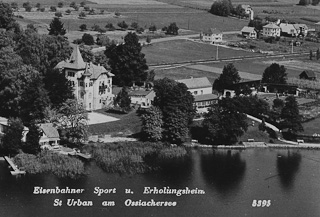 Eisenbahner-Erholungsheim St. Urban - St. Urban - alte historische Fotos Ansichten Bilder Aufnahmen Ansichtskarten 