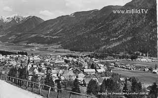 Steinfeld im Drautal mit Latschur - Spittal an der Drau - alte historische Fotos Ansichten Bilder Aufnahmen Ansichtskarten 