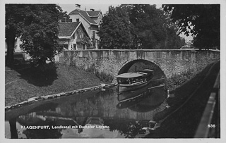 Lendkanal - Klagenfurt(Stadt) - alte historische Fotos Ansichten Bilder Aufnahmen Ansichtskarten 