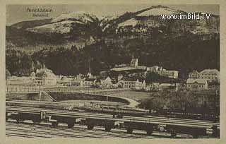 Bahnhof Arnoldstein - Europa - alte historische Fotos Ansichten Bilder Aufnahmen Ansichtskarten 