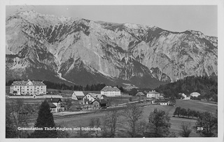 Grenzstation Thörl Maglern - Europa - alte historische Fotos Ansichten Bilder Aufnahmen Ansichtskarten 