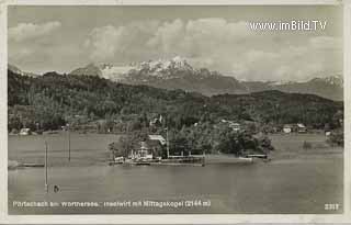 Pörtschach Inselwirt - Europa - alte historische Fotos Ansichten Bilder Aufnahmen Ansichtskarten 