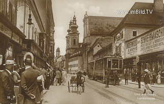 Linz - Landstrasse - alte historische Fotos Ansichten Bilder Aufnahmen Ansichtskarten 