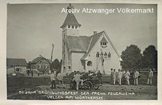 Velden am Wörthersee, Freiwillige Feuerwehr  - Europa - alte historische Fotos Ansichten Bilder Aufnahmen Ansichtskarten 