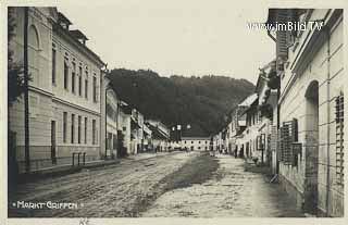 Markt Griffen - Europa - alte historische Fotos Ansichten Bilder Aufnahmen Ansichtskarten 