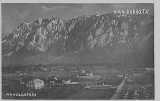 Arnoldstein mit Blick auf Bahnhof - alte historische Fotos Ansichten Bilder Aufnahmen Ansichtskarten 