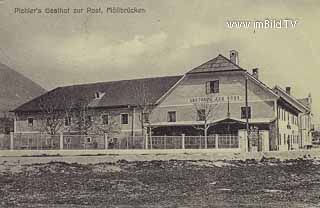 Pichlers Gasthof zur Post - Möllbrücke - alte historische Fotos Ansichten Bilder Aufnahmen Ansichtskarten 