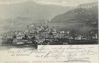 Feldkirchen - Feldkirchen in Kärnten - alte historische Fotos Ansichten Bilder Aufnahmen Ansichtskarten 