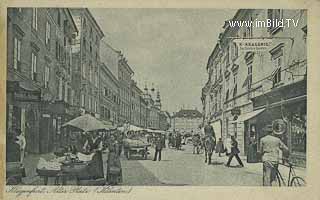 Klagenfurt - Alter Platz - Alter Platz - alte historische Fotos Ansichten Bilder Aufnahmen Ansichtskarten 