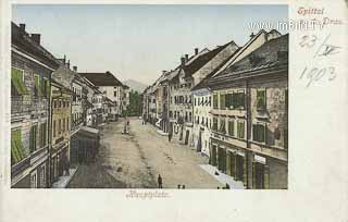 Hauptplatz Spittal an der  Drau - Spittal an der Drau - alte historische Fotos Ansichten Bilder Aufnahmen Ansichtskarten 