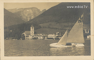 Salzkammergut, St. Wolfgang - Oberösterreich - alte historische Fotos Ansichten Bilder Aufnahmen Ansichtskarten 