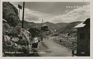 Plöckenpass - Blick nach Italien - alte historische Fotos Ansichten Bilder Aufnahmen Ansichtskarten 