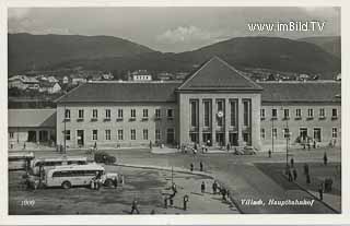 Bahnhof Villach - Villach-Innere Stadt - alte historische Fotos Ansichten Bilder Aufnahmen Ansichtskarten 