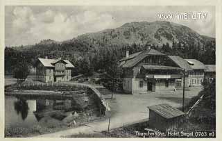 Touristenheim Siegel - Turracherhöhe - Reichenau - alte historische Fotos Ansichten Bilder Aufnahmen Ansichtskarten 