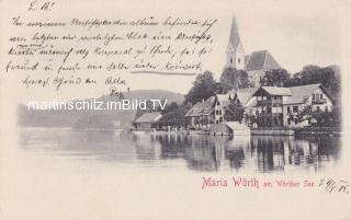 Maria Wörth - Oesterreich - alte historische Fotos Ansichten Bilder Aufnahmen Ansichtskarten 