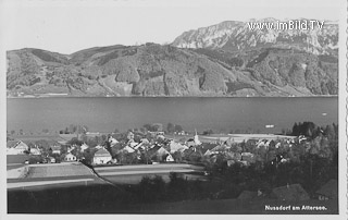 Nussdorf am Attersee - Oesterreich - alte historische Fotos Ansichten Bilder Aufnahmen Ansichtskarten 