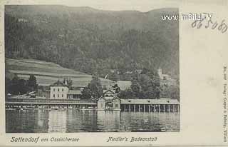 Nindlers Badeanstalt - Oesterreich - alte historische Fotos Ansichten Bilder Aufnahmen Ansichtskarten 