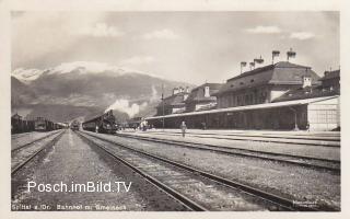 Tauernbahn Südrampe, Bahnhof Spittal a.d.Drau  - Spittal an der Drau - alte historische Fotos Ansichten Bilder Aufnahmen Ansichtskarten 