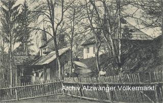 Klagenfurt St. Primus, Hiebls Gasthaus - St.-Primus-Weg - alte historische Fotos Ansichten Bilder Aufnahmen Ansichtskarten 