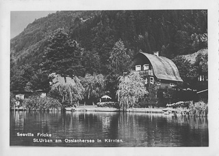 Seevilla Fricke - St. Urban - alte historische Fotos Ansichten Bilder Aufnahmen Ansichtskarten 