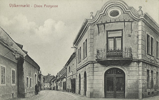 Obere Postgasse - Völkermarkt - alte historische Fotos Ansichten Bilder Aufnahmen Ansichtskarten 