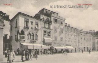 Piran, Casa Venezia - Pirian (Pirano) / Piran - alte historische Fotos Ansichten Bilder Aufnahmen Ansichtskarten 