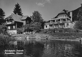 Ossiach - Strandpension Seefriede - Ossiach - alte historische Fotos Ansichten Bilder Aufnahmen Ansichtskarten 