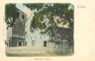 Triest, Cathedrale S. Giusto - Triest - alte historische Fotos Ansichten Bilder Aufnahmen Ansichtskarten 