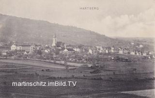 Hartberg, Ortsansicht  - Steiermark - alte historische Fotos Ansichten Bilder Aufnahmen Ansichtskarten 