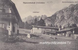 Stubaital, Alpenwirtschaft Froheneben - Innsbruck-Land - alte historische Fotos Ansichten Bilder Aufnahmen Ansichtskarten 