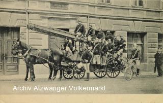 Feuerwehr Villach - Hans-Gasser-Platz - alte historische Fotos Ansichten Bilder Aufnahmen Ansichtskarten 