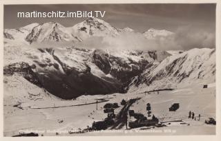 Großglockner Hochalpestraße, Parkplatz Fuschertörl - alte historische Fotos Ansichten Bilder Aufnahmen Ansichtskarten 