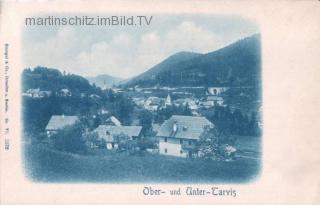 Ober - und Unter Tarvis - Italien - alte historische Fotos Ansichten Bilder Aufnahmen Ansichtskarten 