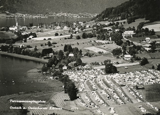 Terassencamping Ossiach - Oesterreich - alte historische Fotos Ansichten Bilder Aufnahmen Ansichtskarten 